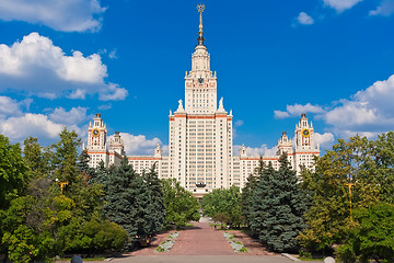 Image showing Moscow State University