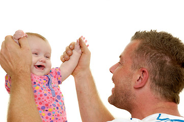 Image showing Laughing baby