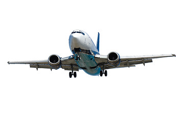 Image showing Plane isolated on a white background