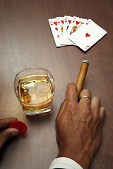 Image showing Poker Noir