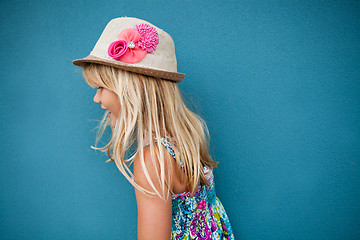 Image showing Happy cute young girl