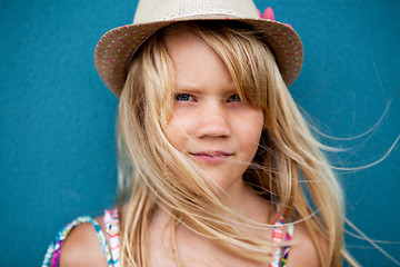 Image showing Cute young girl