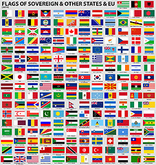 Image showing Flags of World States