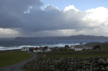 Image showing Norwegian coast