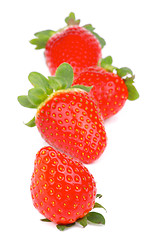 Image showing Strawberries