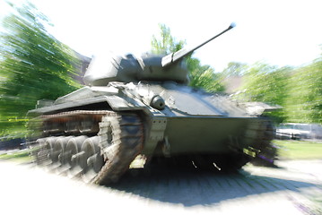 Image showing Tank distress