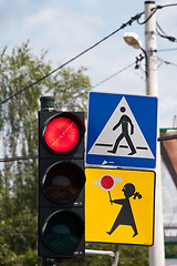 Image showing red light