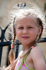 Image showing little girl portrait