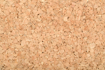 Image showing Empty bulletin board, cork board texture