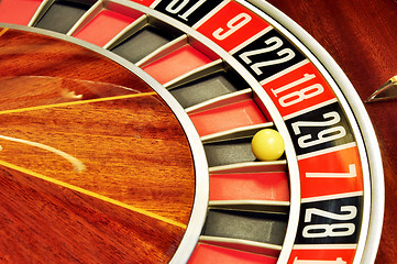 Image showing roulette wheel