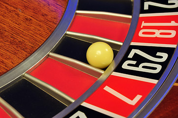 Image showing roulette wheel