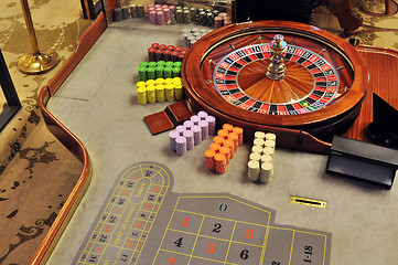 Image showing roulette wheel