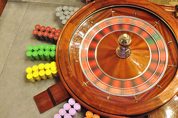 Image showing roulette wheel