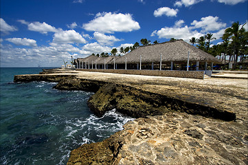 Image showing republica dominicana coastline 