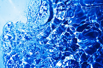 Image showing Blue water