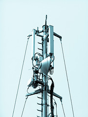 Image showing Telecommunication aerial tower