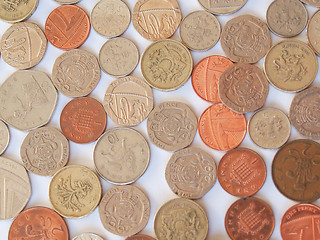 Image showing British pound coin