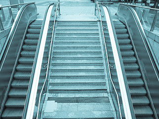 Image showing Escalator