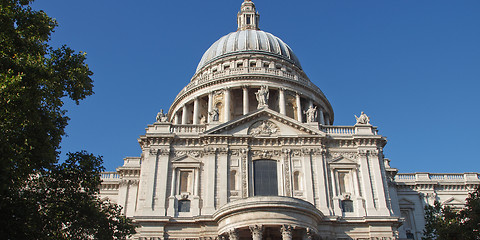 Image showing St Paul Cathedral, London