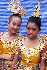 Image showing Thai girls