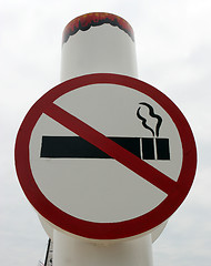 Image showing No smoking