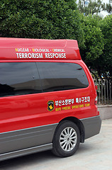 Image showing Terrorism response vehicle