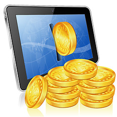 Image showing Financial Concept - Make Money on the Internet