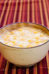 Image showing Corn Porridge - Caribbean Style