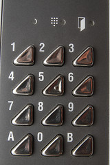 Image showing metal Numeric keyboard 