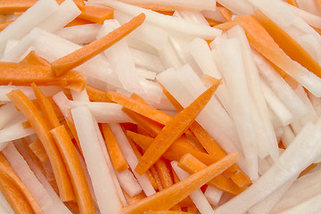 Image showing Radish and carrot 