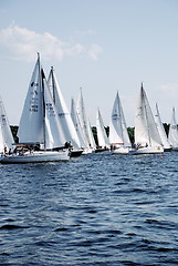 Image showing Sailboats