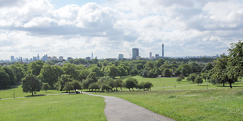 Image showing Primrose Hill London