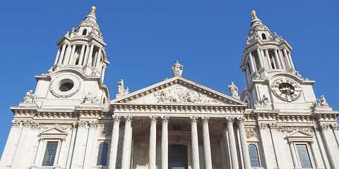 Image showing St Paul Cathedral, London