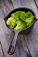 Image showing Crunchy Boiled Broccoli