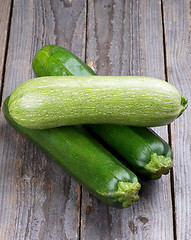 Image showing Zucchini and Marrow Vegetables