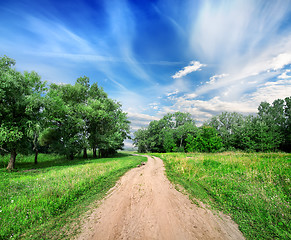 Image showing Country road