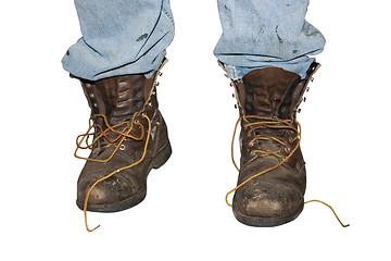 Image showing Grungy Boots