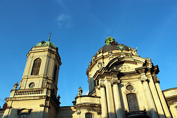 Image showing The Dominican church and monastery in Lviv