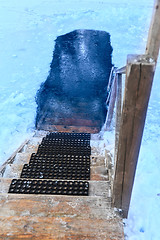 Image showing ice-hole