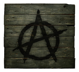 Image showing anarchy symbol