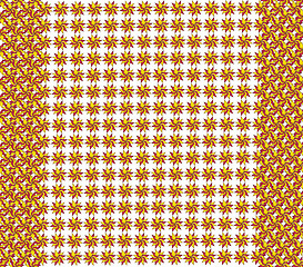 Image showing texture from red and yellow figures