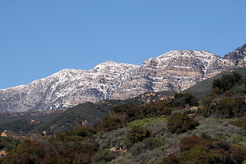 Image showing Topa Topa Snow