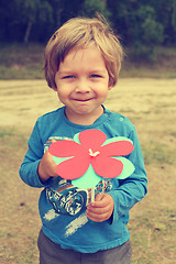 Image showing Handsome smiling boy