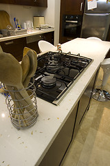 Image showing Trendy Modern Kitchen