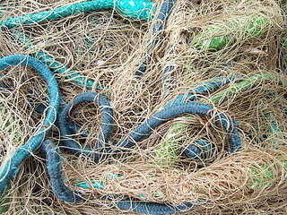 Image showing Fishing nets