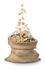 Image showing Money fall