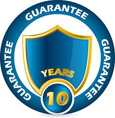 Image showing Guarantee icon design