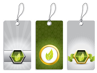 Image showing Ecological label designs