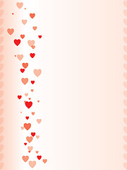 Image showing Valentine day greeting design 