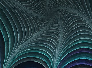 Image showing Abstract generated fractal background